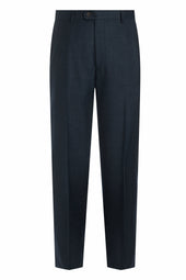 Grey Moss 130's Wool Trousers