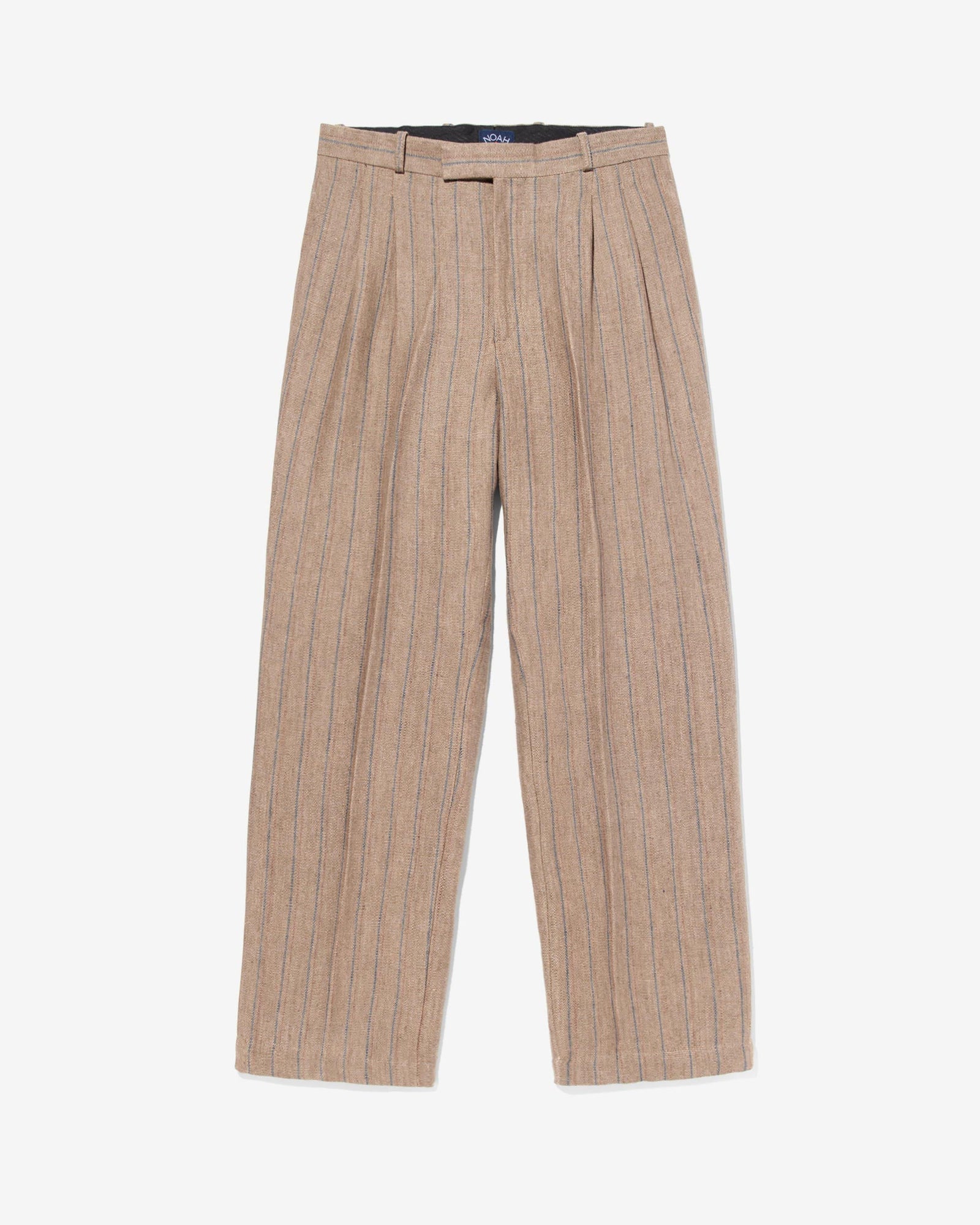 Linen Double Pleat Trousers