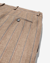 Linen Double Pleat Trousers