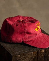 14 Year Garage Hat Washed Red