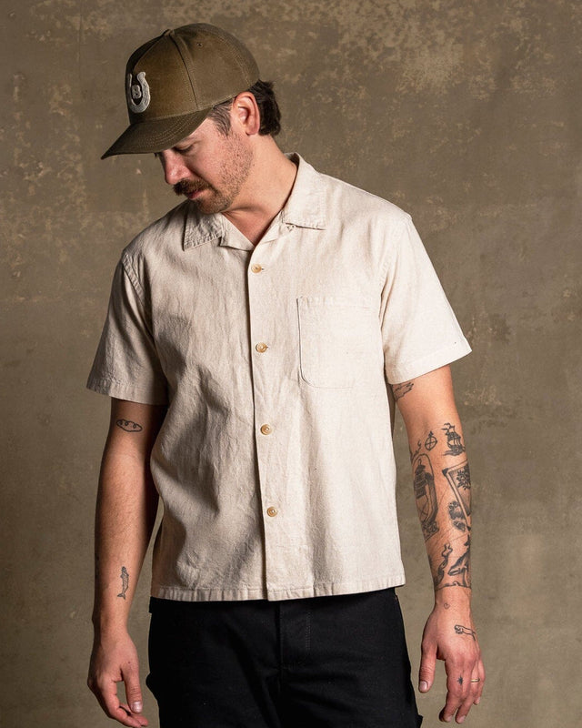 Wally Camp Shirt - Flax
