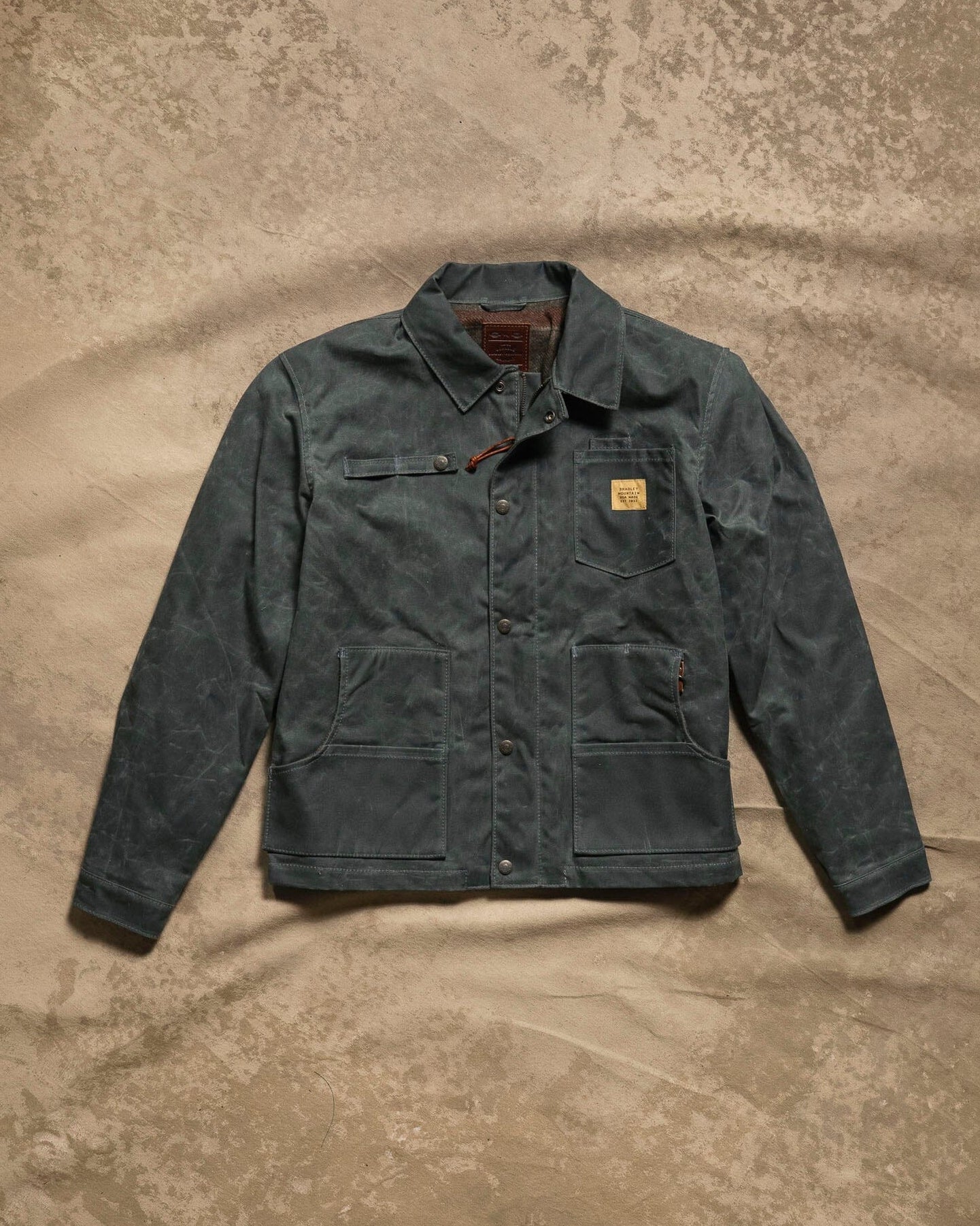 Cabin Jacket w/ Zipper - Charcoal