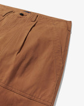 Pleated Fatigue Pant