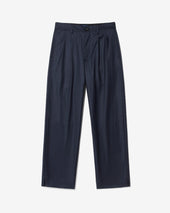 Double-Pleat Split Hem Pant