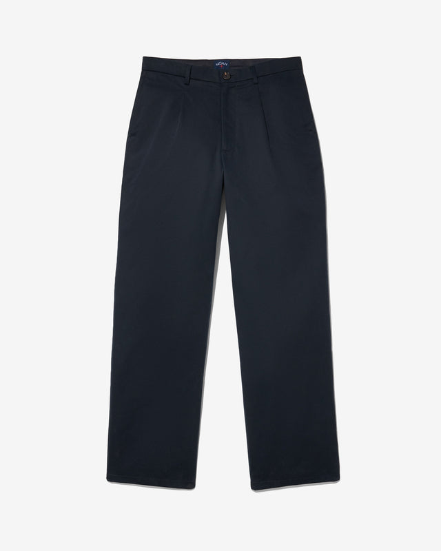 Sanded Twill Pleated Trouser