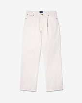 Brushed Pleated Jean