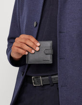 Wallet In Hammered Calfskin