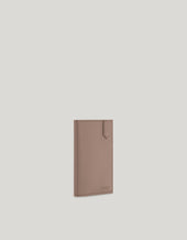 Hazel Tumbled Calfskin Wallet With Eight Card Slots