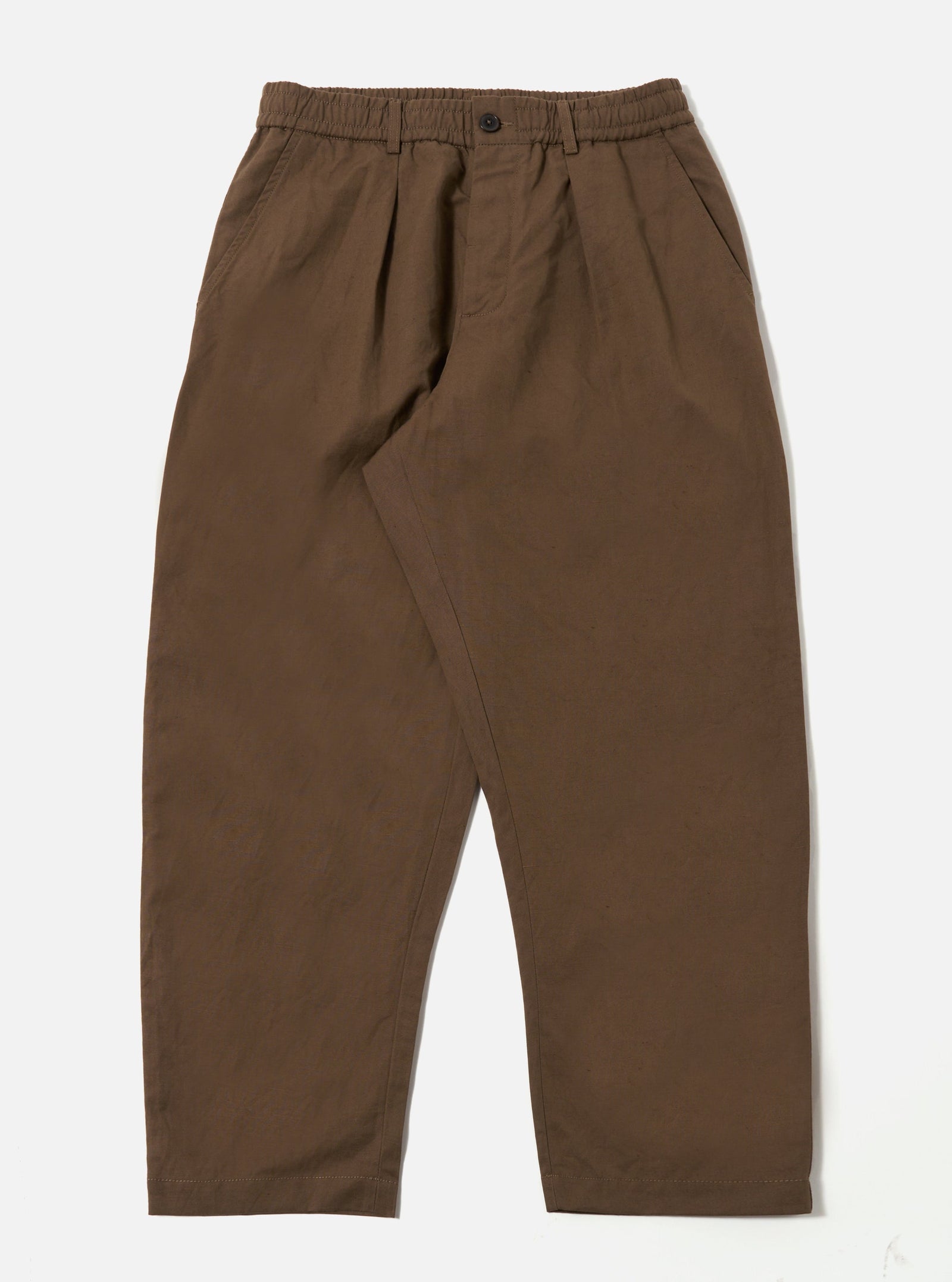 Linen Slub Weave Oxford Pant