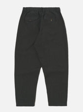 Fine Linen Mix Pleated Track Pant
