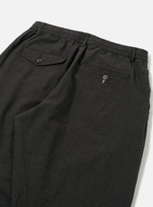 Fine Linen Mix Pleated Track Pant