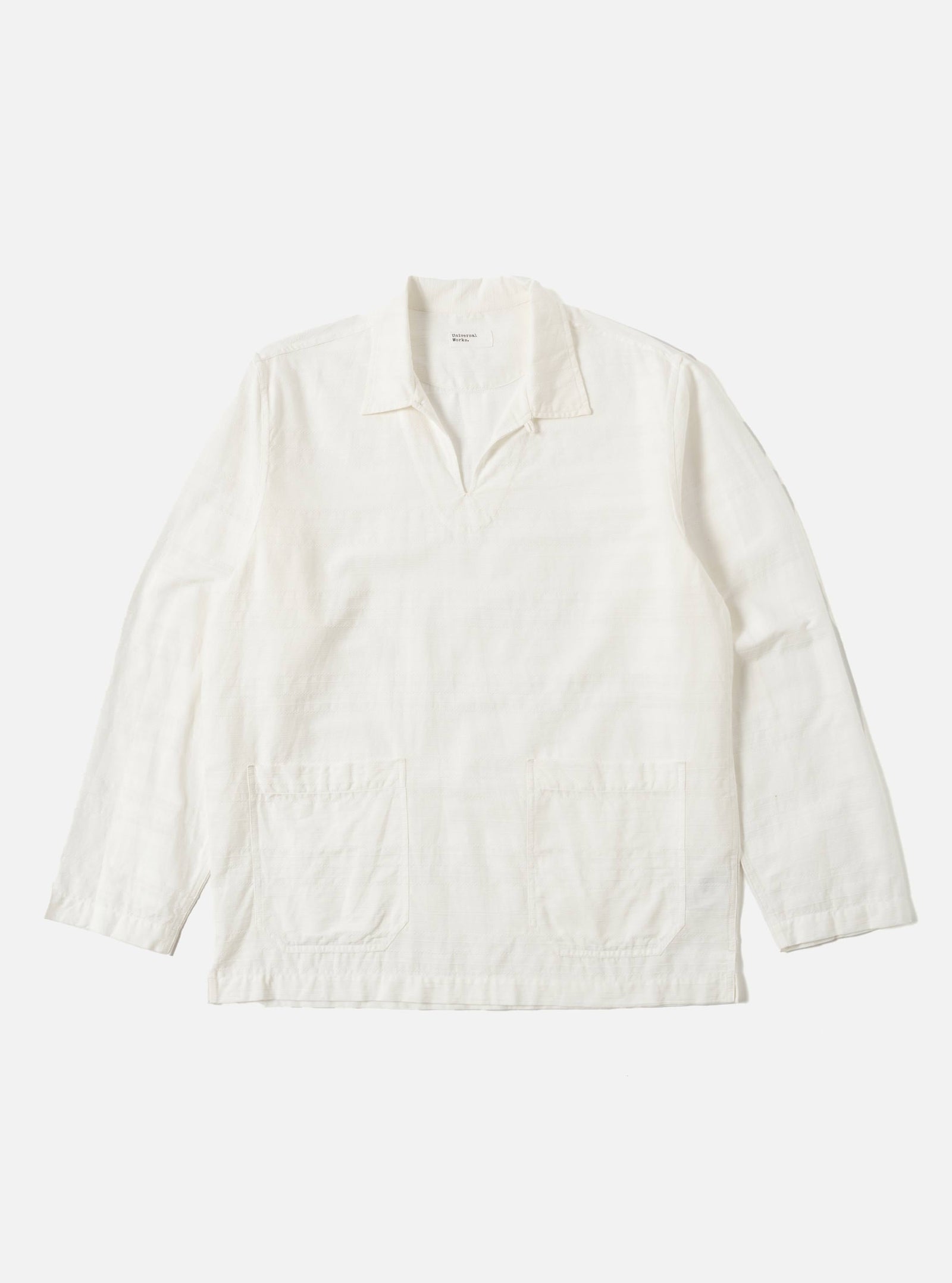 Deffe Self Stripe Smock Overshirt