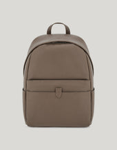 Hammered Calfskin Backpack With Functional Details
