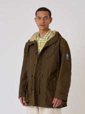 British Wax Cotton Boston Parka