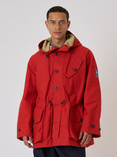 British Wax Cotton Boston Parka