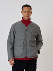 Organic Chambray Parachute Liner Jacket