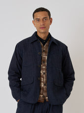 Brushed Denim Labour Jacket