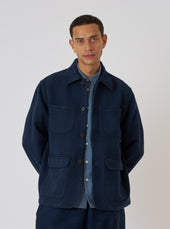Patchwork Weave Cotton Labour Jacket