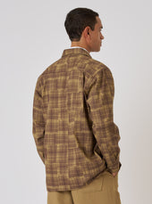 Patch Check Twill Fatigue Shirt