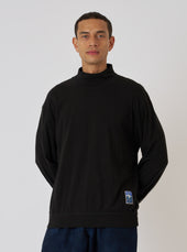 Single Jersey Funnel Neck Tee