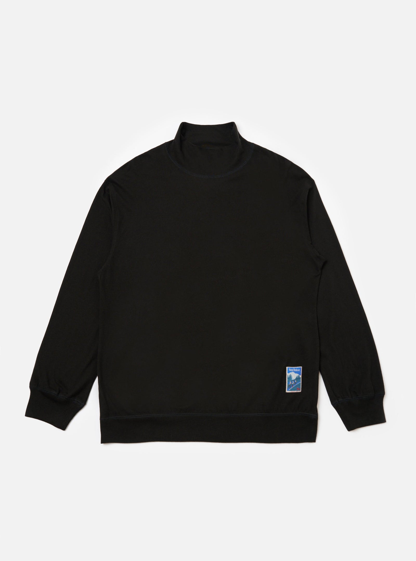 Single Jersey Funnel Neck Tee