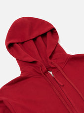 Red Brush Back Sweat New York Hoody