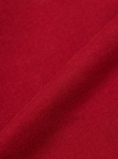 Red Brush Back Sweat New York Hoody