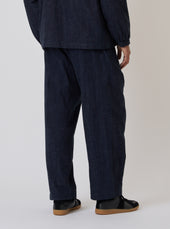 Brushed Denim Oxford Pant