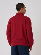 Red Brush Back Sweat Tyler Sweat Jacket