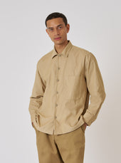 Organic Fine Cord Fatigue Shirt
