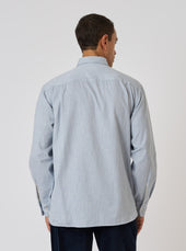 Brushed Organic Cotton Square Pocket Shirt