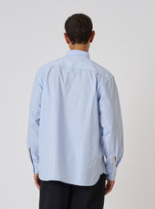 Office Stripe Square Pocket Shirt