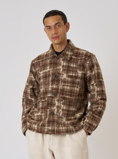 Patch Check Fleece Rams Jacket
