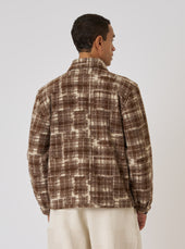 Patch Check Fleece Rams Jacket