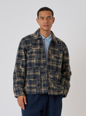 Patch Check Fleece Rams Jacket