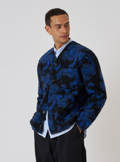 Flower Fleece Cardigan
