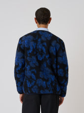 Flower Fleece Cardigan
