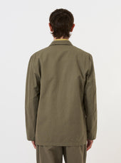 Linen Slub Weave Two Button Jacket