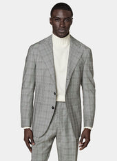 Checked Relaxed Fit Roma Suit