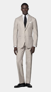 Light Brown Perennial Tailored Fit Havana Suit