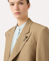 Blazer Doppiopetto Beige