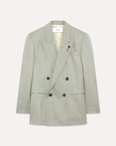Blazer doppiopetto verde