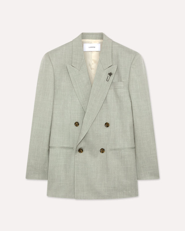 Blazer doppiopetto verde