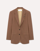 Blazer monopetto marrone