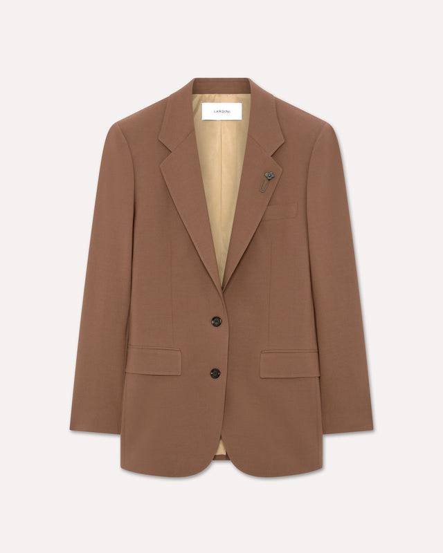 Blazer monopetto marrone