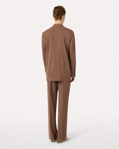 Blazer Monopetto Marrone