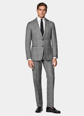 Checked Tailored Fit Havana Suit