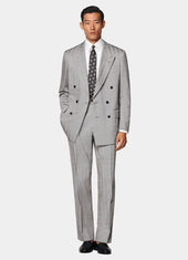 Herringbone Tailored Fit Milano Suit
