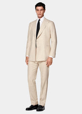 Checked Tailored Fit Havana Suit
