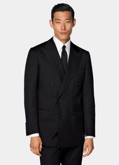 Striped Tailored Fit Milano Suit